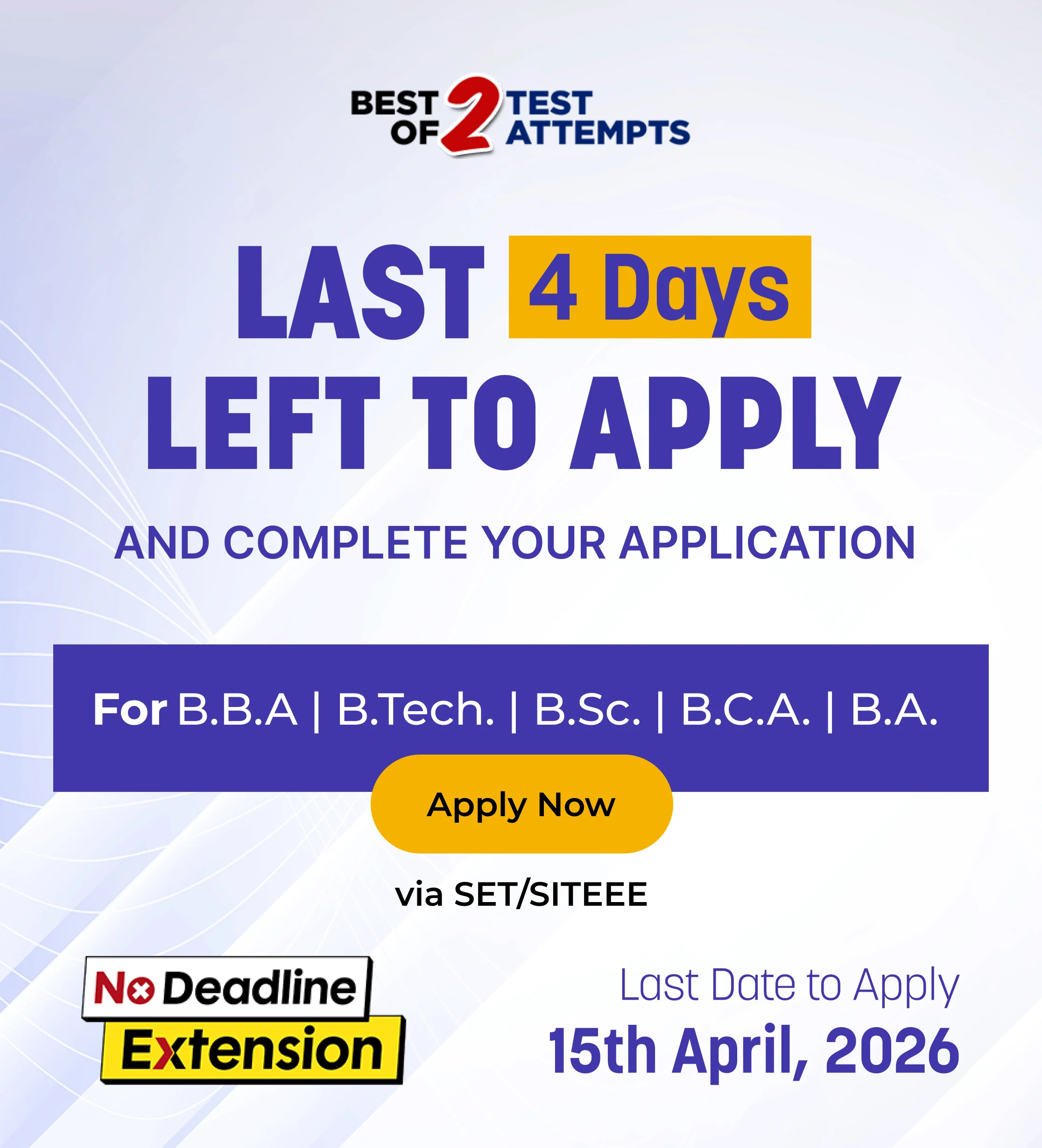 Application Closing Soon